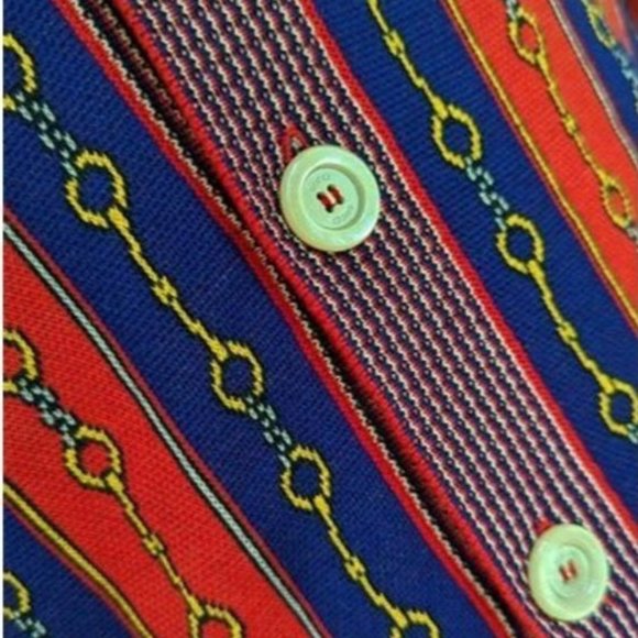 Gucci V-Neck Horsebit Chain Knit Cardigan - Picture 5 of 16